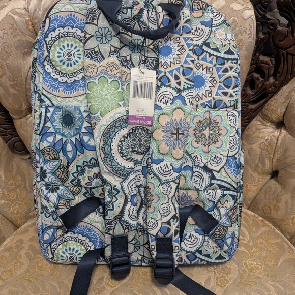 Vera Bradley Women's Lighten Up Essential Large Backpack - Picture 2 of 8